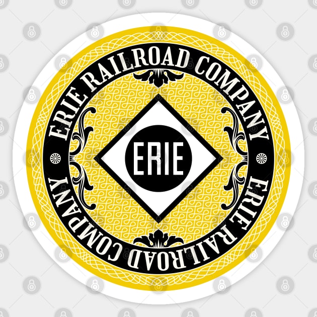 Erie Railroad Sticker by Railroad 18XX Designs